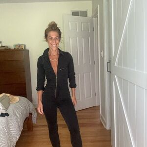 Free People Elegant Black Women's Jumpsuit